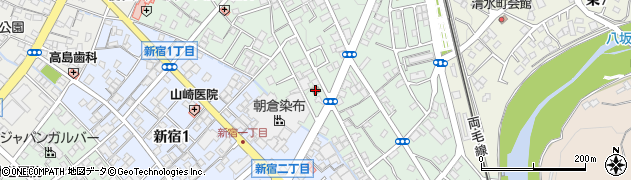 桐生浜松町郵便局 ＡＴＭ周辺の地図