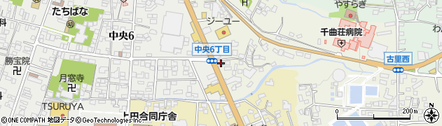 ホームメイトＦＣ上田中央店周辺の地図