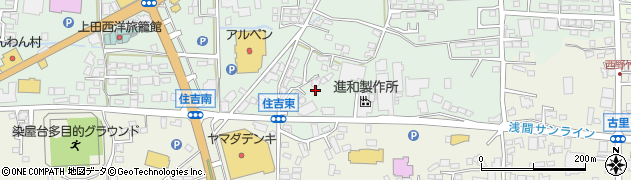 長野県上田市住吉42周辺の地図