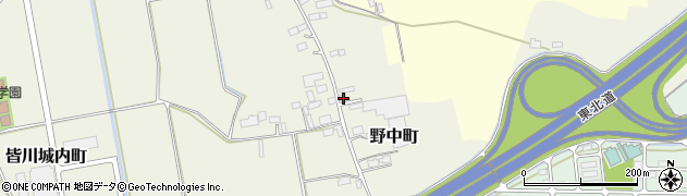 栃木県栃木市野中町1290周辺の地図