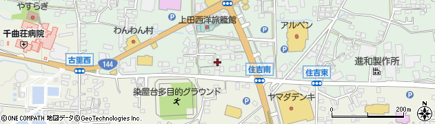 長野県上田市住吉97周辺の地図