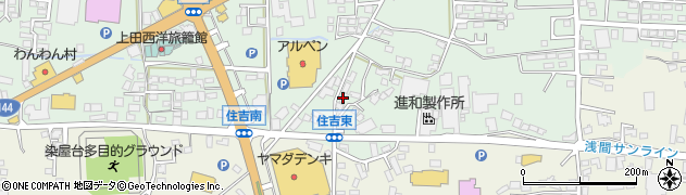 長野県上田市住吉43-1周辺の地図