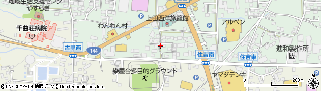 長野県上田市住吉95周辺の地図