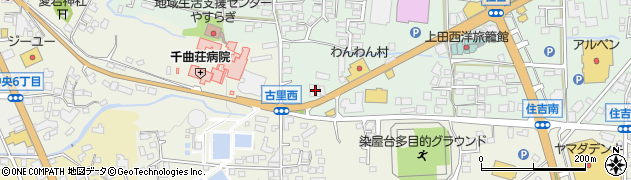 長野県上田市住吉130周辺の地図