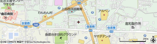 長野県上田市住吉98周辺の地図