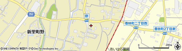 群馬県桐生市新里町野296周辺の地図