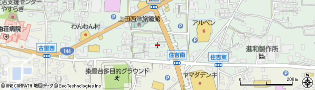 長野県上田市住吉92周辺の地図