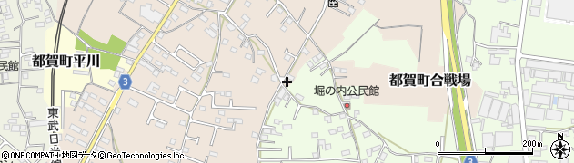 栃木県栃木市都賀町合戦場155周辺の地図