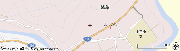 富山県南砺市皆葎339周辺の地図