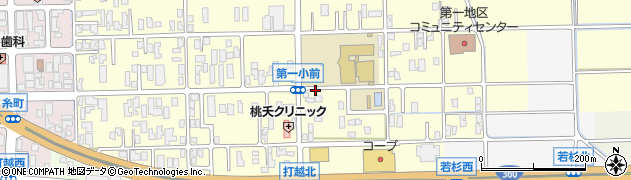 石川県小松市白江町（ハ）周辺の地図