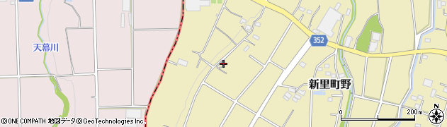 群馬県桐生市新里町野578周辺の地図