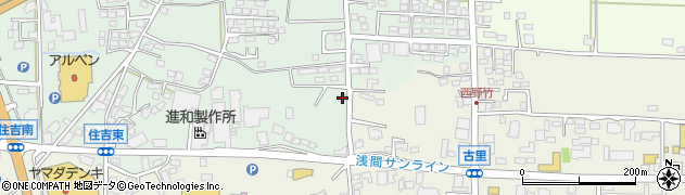 長野県上田市住吉19周辺の地図