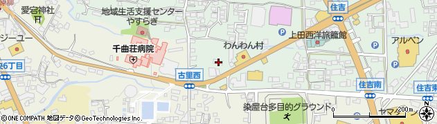 長野県上田市住吉134周辺の地図