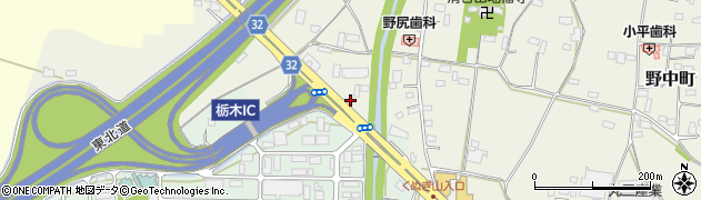 栃木県栃木市野中町1147周辺の地図