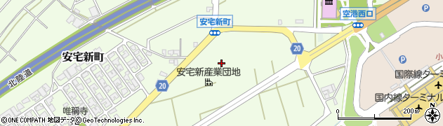 石川県小松市安宅新町イ154周辺の地図