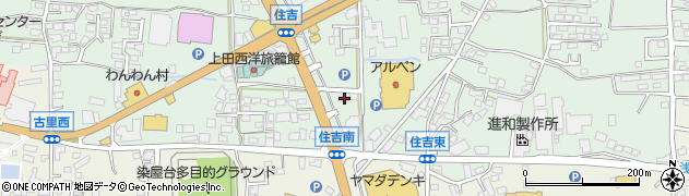 長野県上田市住吉54周辺の地図