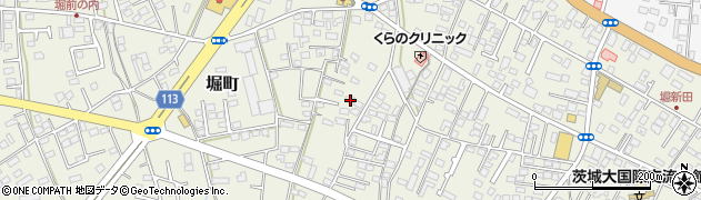 茨城県水戸市堀町1202周辺の地図