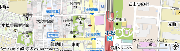 石川県小松市土居原町175周辺の地図
