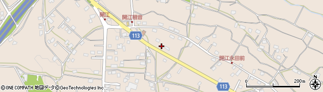 茨城県水戸市開江町1142周辺の地図