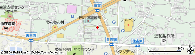 長野県上田市住吉88周辺の地図