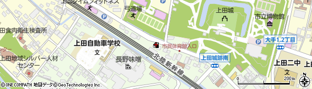 ａｐｏｌｌｏｓｔａｔｉｏｎ上田西ＳＳ周辺の地図