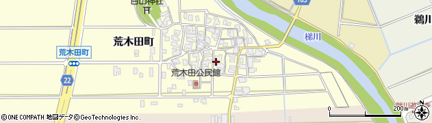 石川県小松市荒木田町ホ周辺の地図