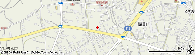 茨城県水戸市堀町1287周辺の地図