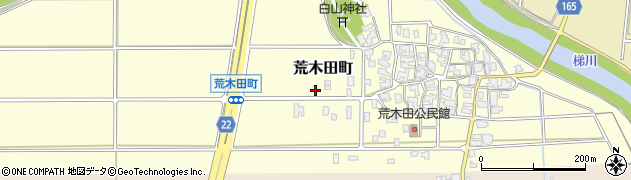 石川県小松市荒木田町（ハ）周辺の地図