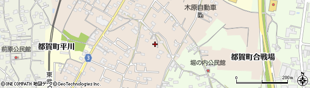 栃木県栃木市都賀町合戦場151周辺の地図