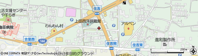 長野県上田市住吉61周辺の地図