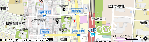 石川県小松市土居原町170周辺の地図