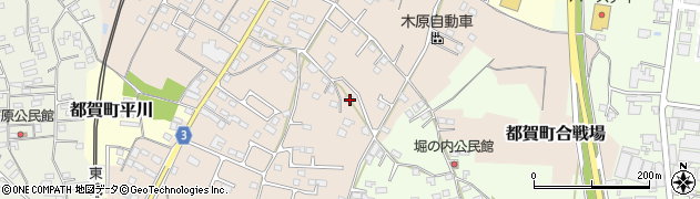 栃木県栃木市都賀町合戦場152周辺の地図