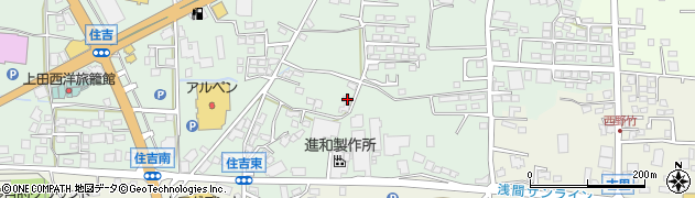 長野県上田市住吉29周辺の地図