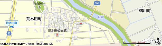 石川県小松市荒木田町リ56周辺の地図