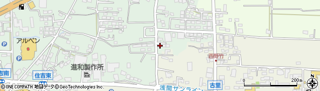 長野県上田市住吉3-1周辺の地図