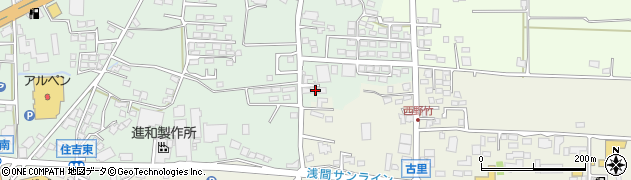 長野県上田市住吉3周辺の地図