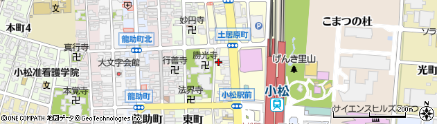 石川県小松市土居原町364周辺の地図