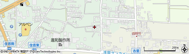 長野県上田市住吉17周辺の地図