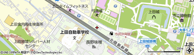 株式会社ルームワン上田店周辺の地図