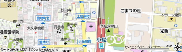 石川県小松市土居原町710周辺の地図