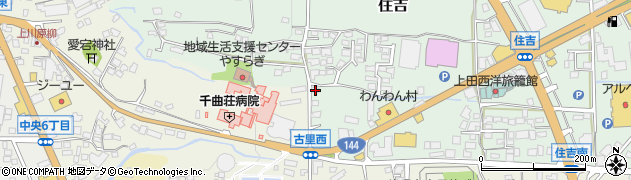 長野県上田市住吉136周辺の地図