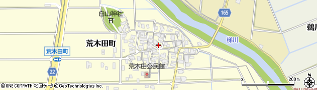 石川県小松市荒木田町リ32周辺の地図