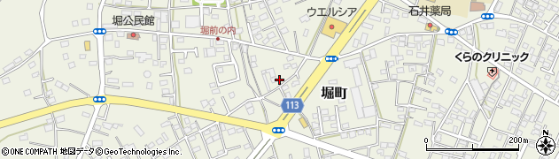 茨城県水戸市堀町1237周辺の地図