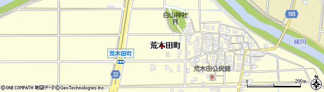 石川県小松市荒木田町乙周辺の地図