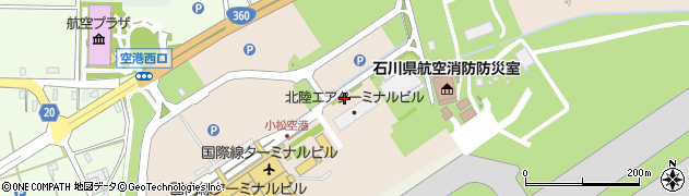 石川県小松市浮柳町（ヨ）周辺の地図