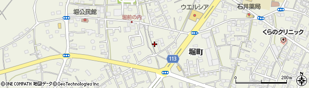 茨城県水戸市堀町1246周辺の地図
