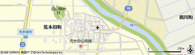 石川県小松市荒木田町リ42周辺の地図