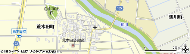 石川県小松市荒木田町リ51周辺の地図