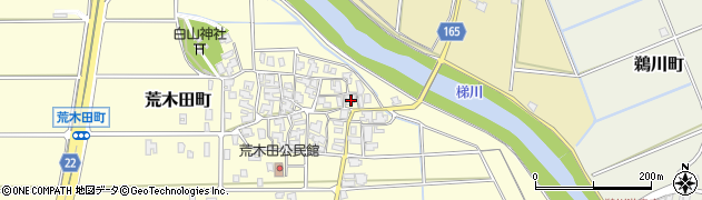 石川県小松市荒木田町リ48周辺の地図