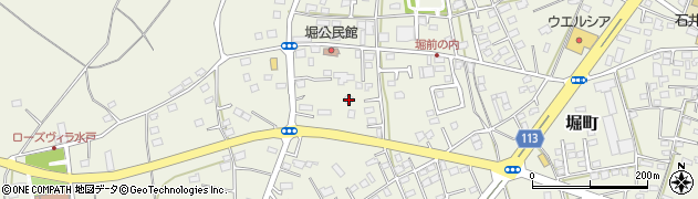茨城県水戸市堀町1309周辺の地図